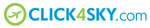 Click4Sky logo